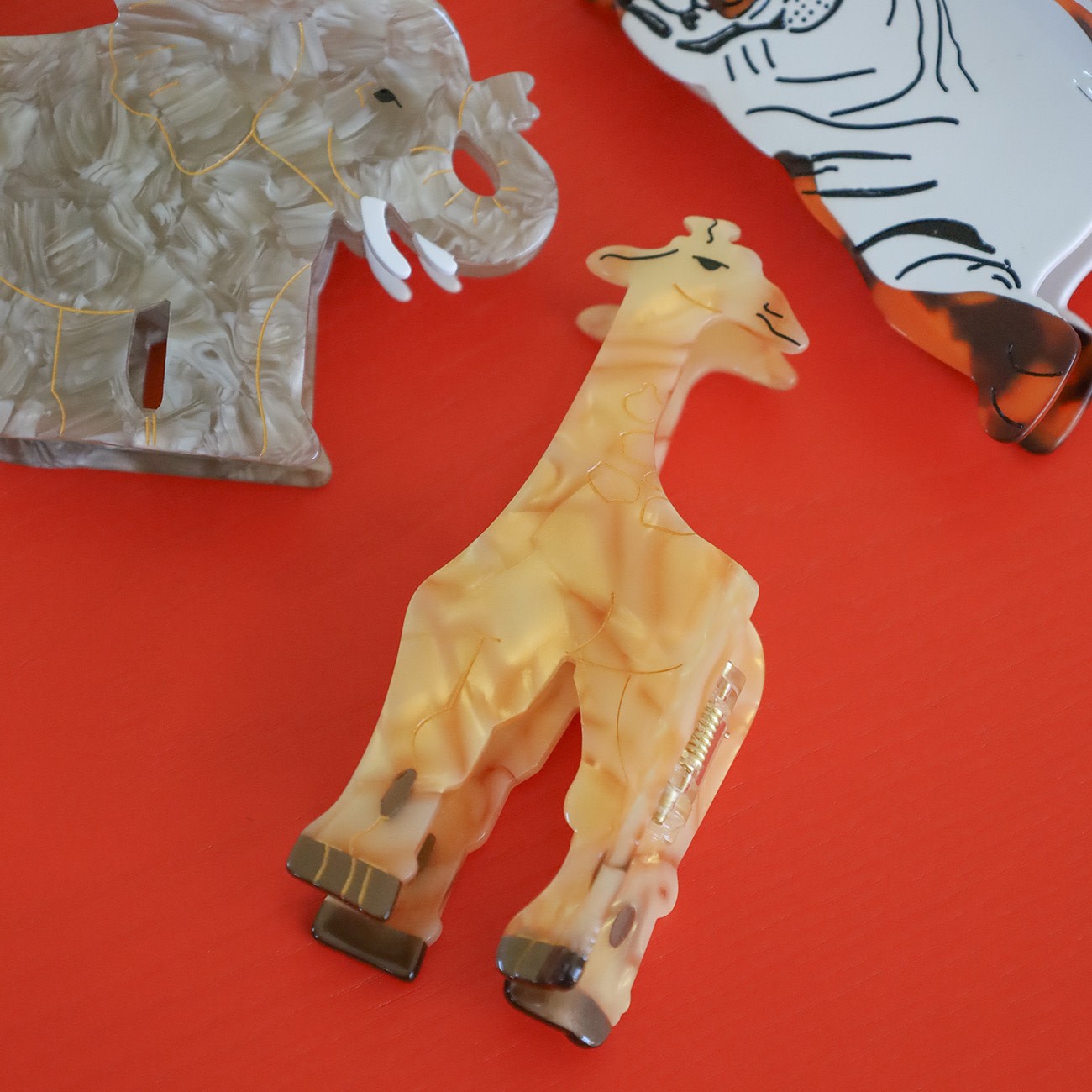 Haarklammer Giraffe, Ansicht 2
