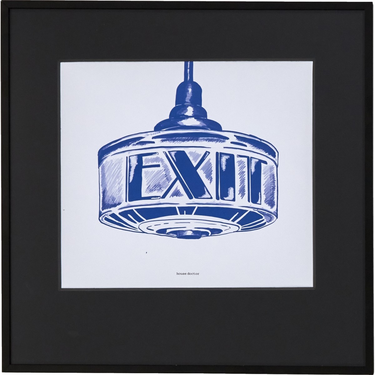 Wall Art Exit von House Doctor