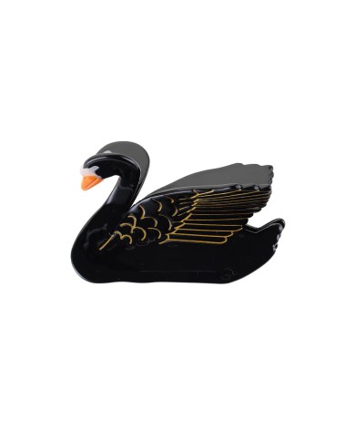 Haarklammer Schwan