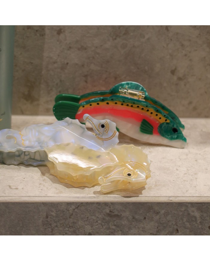 Haarklammer Fisch