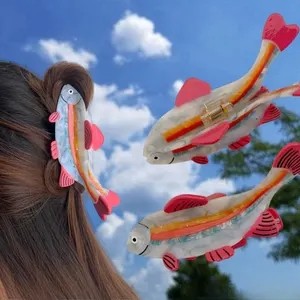 Haarklammer Regenbogen Fisch, Ansicht 2