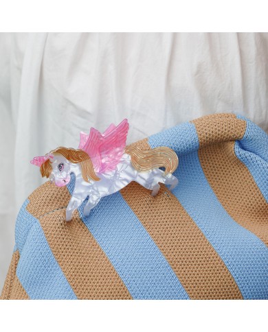 Haarklammer Einhorn