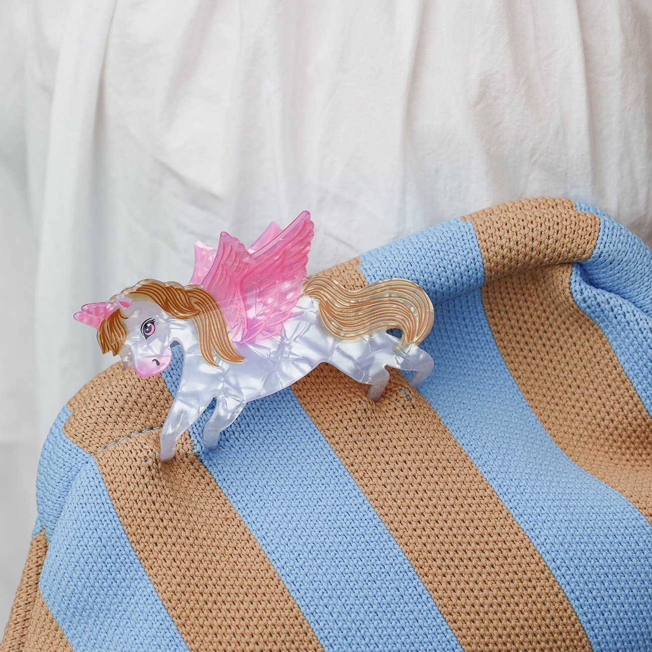 Haarklammer Einhorn, Ansicht 3
