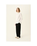 Sofie Organic Garment Dyed Poplin Bluse