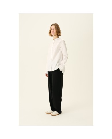 Sofie Organic Garment Dyed Poplin Bluse