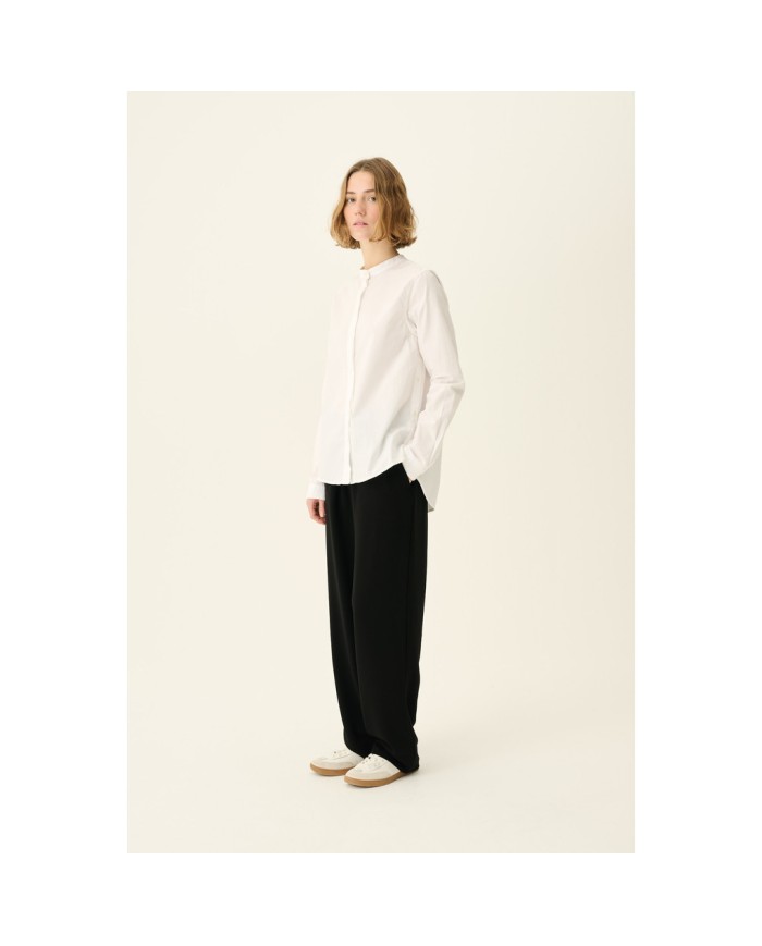 Sofie Organic Garment Dyed Poplin Bluse