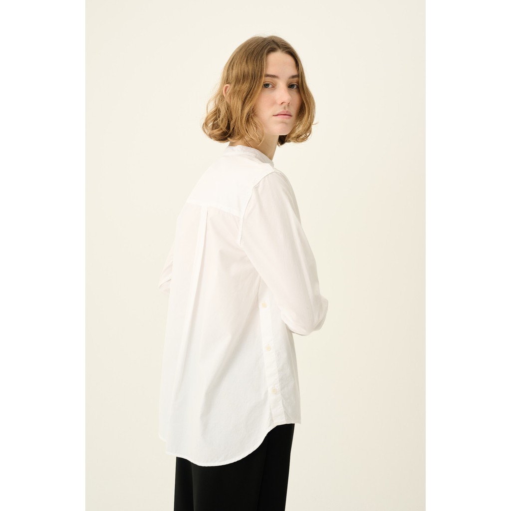 Sofie Organic Garment Dyed Poplin Bluse, Ansicht 3