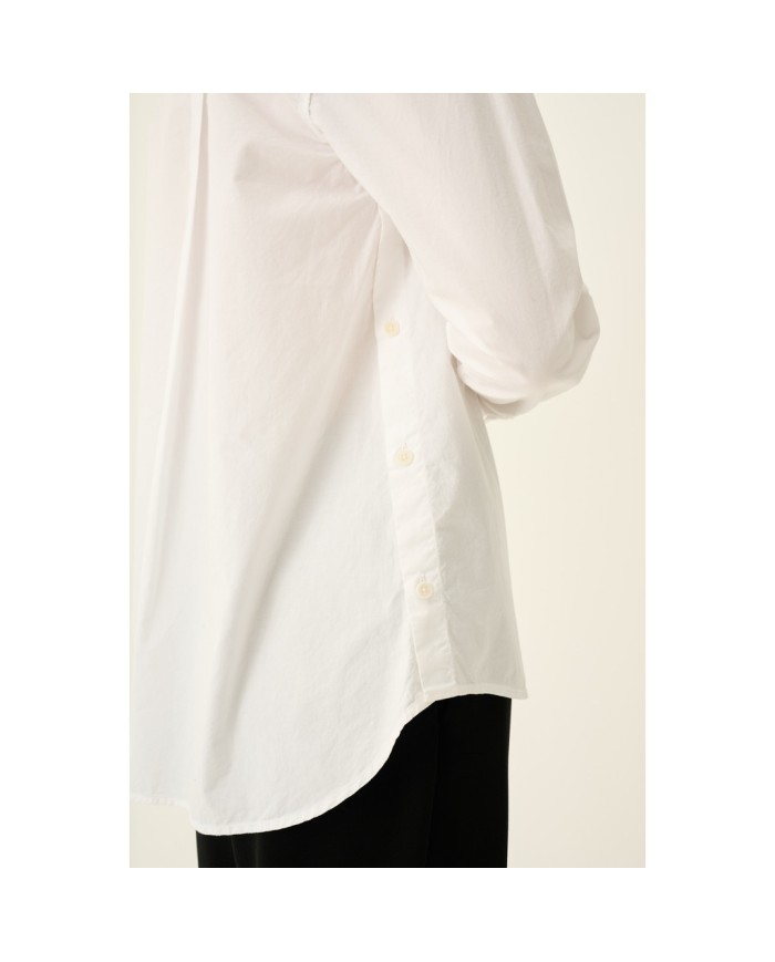 Sofie Organic Garment Dyed Poplin Bluse