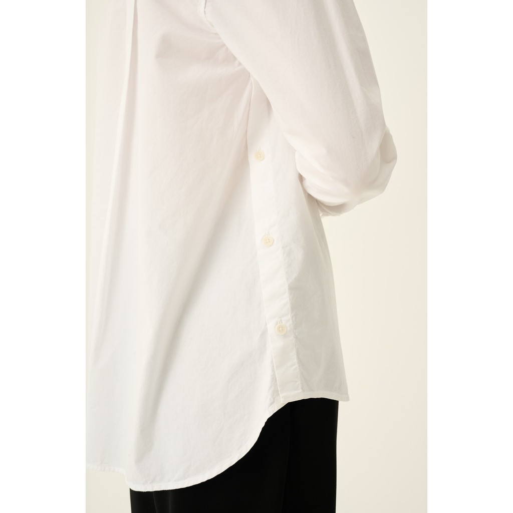 Sofie Organic Garment Dyed Poplin Bluse, Ansicht 4