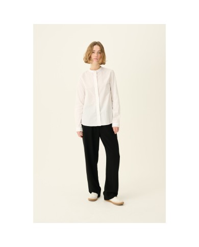 Sofie Organic Garment Dyed Poplin Bluse