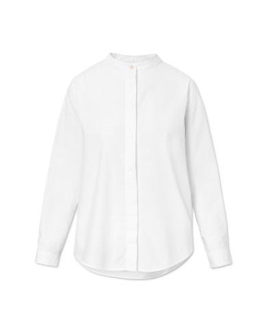 Sofie Organic Garment Dyed Poplin Bluse