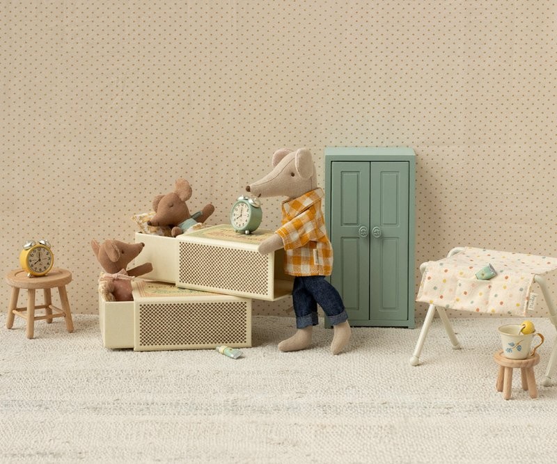 Schläfrige Babymaus in Matchbox, Ansicht 3
