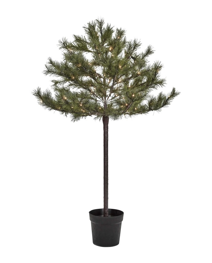 Weihnachtsbaum mit LED-Lichtern