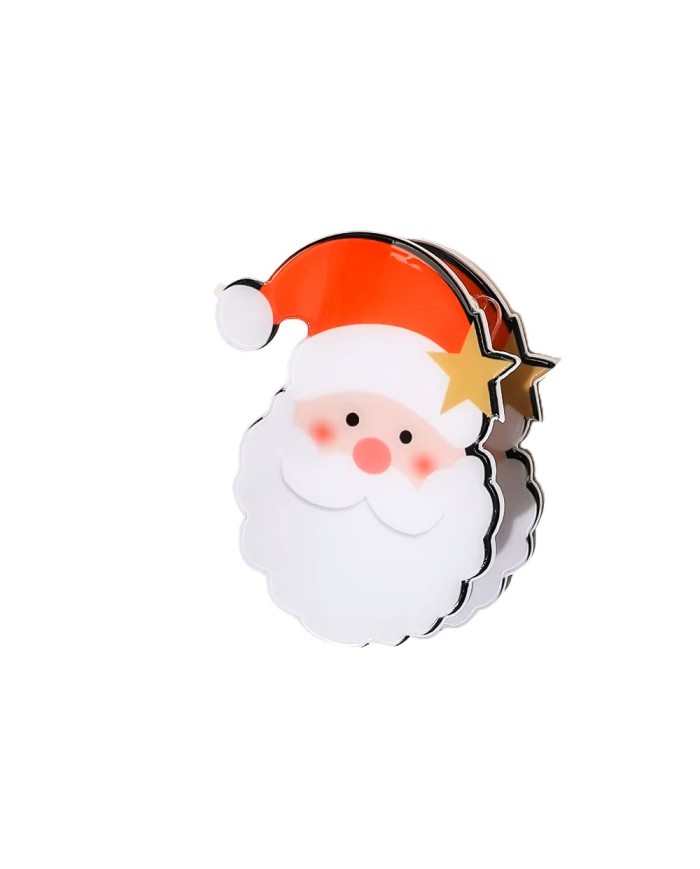 Haarklammer Samichlaus mit Stern