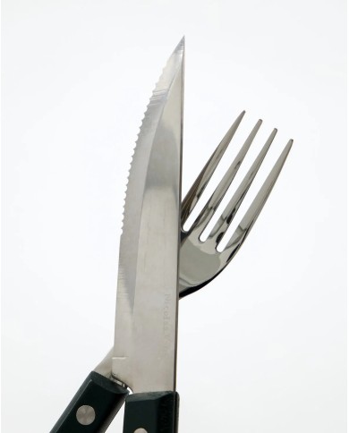 Steakmesser- und Gabelset