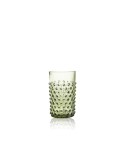Trinkglas HOBNAIL olive