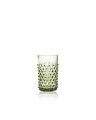 Trinkglas HOBNAIL olive