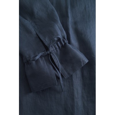 Duri Solid Linen Kleid, Ansicht 4