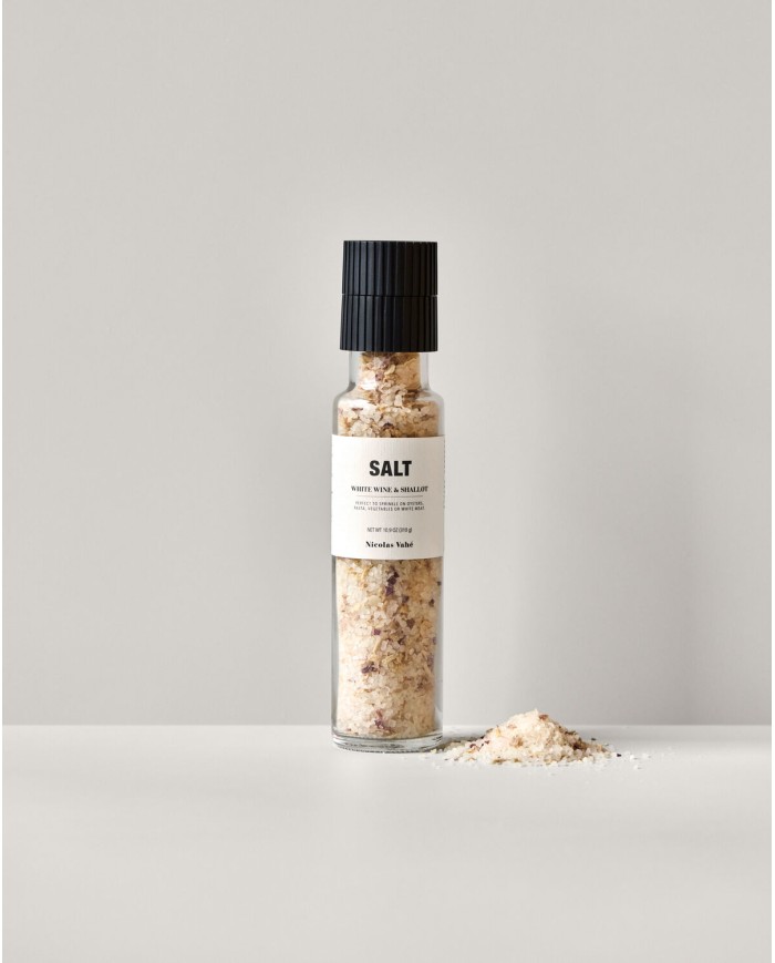 Salz Weisswein & Schalotten