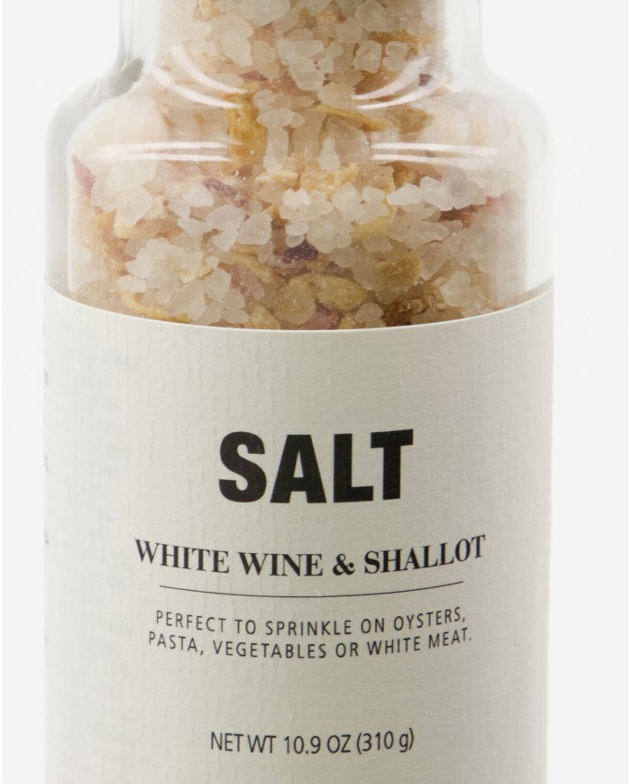 Salz Weisswein & Schalotten