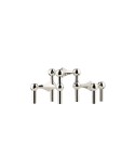 Nagel Kerzenhalter Chrome Set