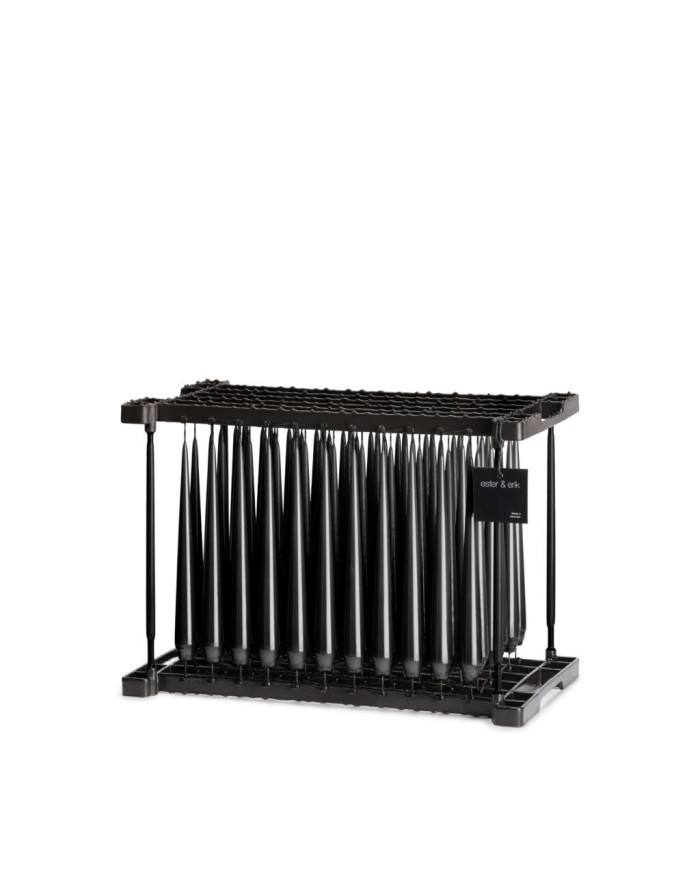 Kerze Frame  raw black