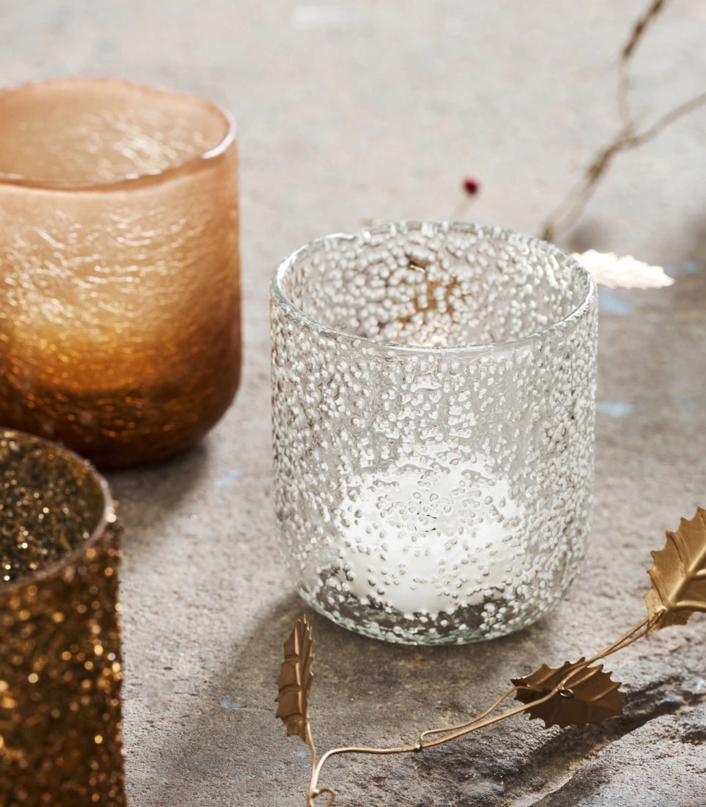 Teelichtglas Snow, Ansicht 2