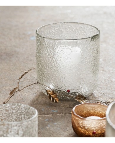 Teelichtglas Snow