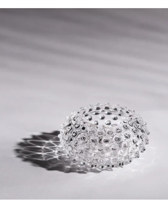 Kerzenhalter HOBNAIL clear