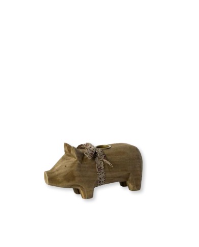 Kerzenhalter Schwein