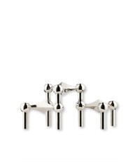 Nagel Kerzenhalter Chrome Set
