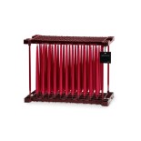 Kerze Frame in Rot