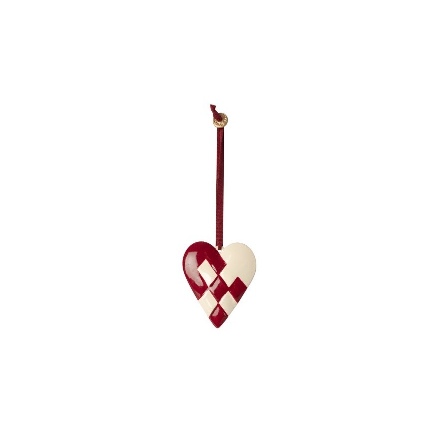 Metallornament- Herz in Rot von Maileg