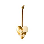 Metallornament- Herz, in Gold von Maileg