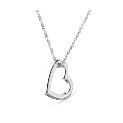 Halskette Love Stories Heart Silber von Jeberg Jewellery