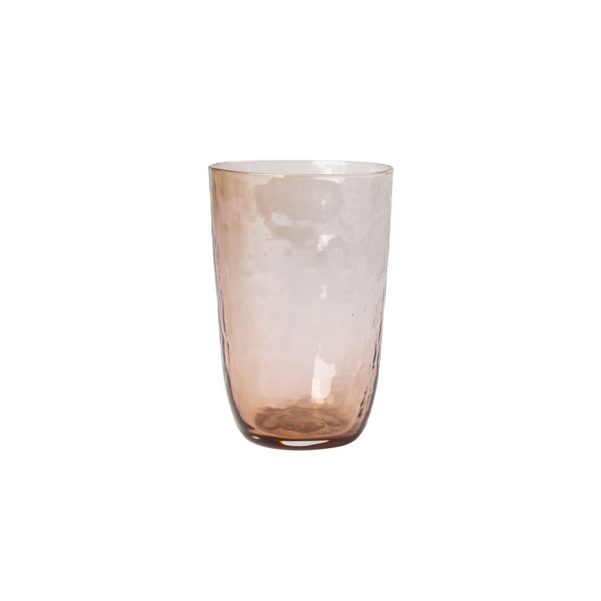 Trinkglas Hammered