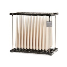 Kerze Frame in nude