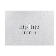 Postkarte Hip-hip-hurra