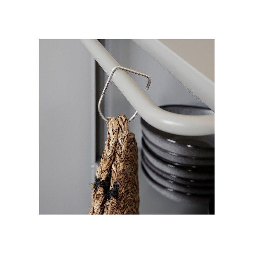 Haken Silber Finish Set von house doctor