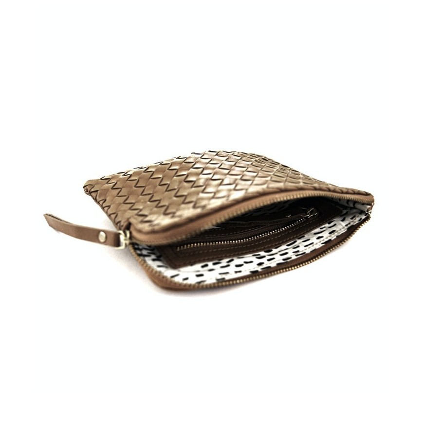 Gewebte Ledertasche