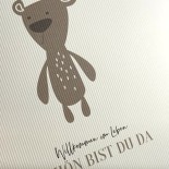 Karte Baby Bärchen