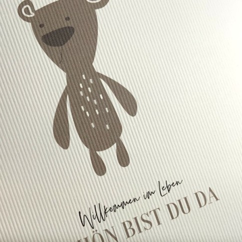Karte Baby Bärchen
