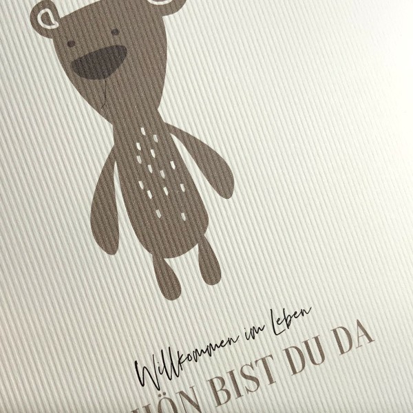 Karte Baby Bärchen, Ansicht 2