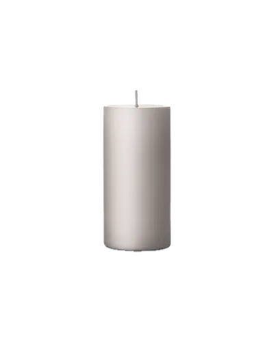 Pillar Kerze in oyster pearl von ester & erik