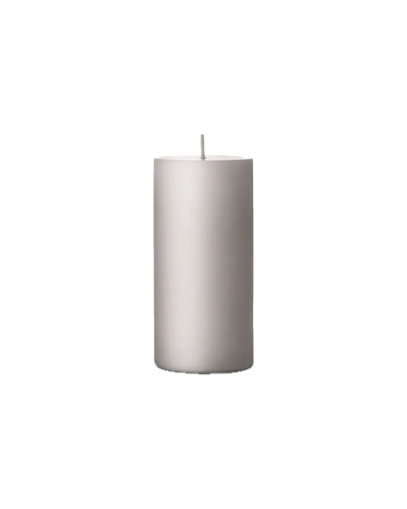 Pillar Kerze in oyster pearl von ester & erik