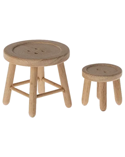 Tisch und Hocker Set von Maileg