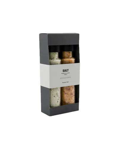 Geschenkbox Parmesan Basilikum & Chilli Salz von Nicolas Vahé
