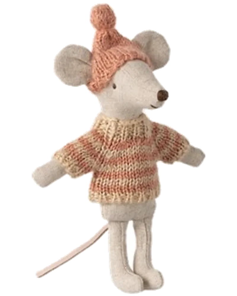 Strickpullover und Mütze, Ansicht 2