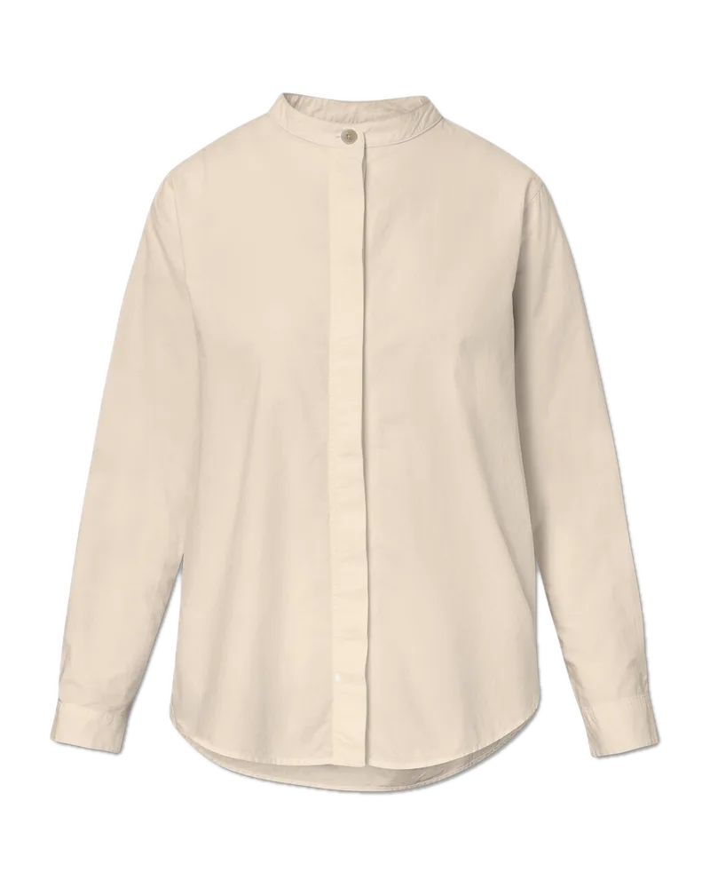 Sofie Garment Dyed Poplin Bluse von RUE DE TOKYO