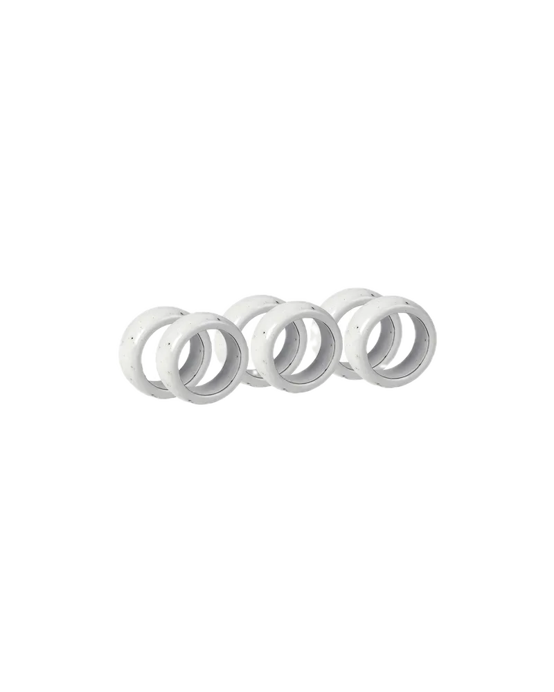 Serviettenringe Set Nordic Sand von Broste Copenhagen